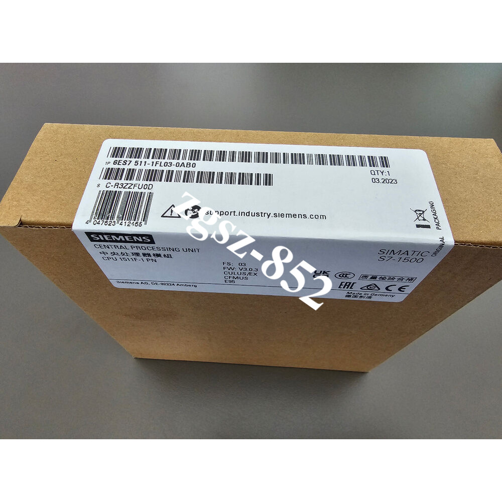 6ES7511-1FL03-0AB0 SIEMENS SIMATIC CPU Module Brand New Fast Shipping FedEx DHL