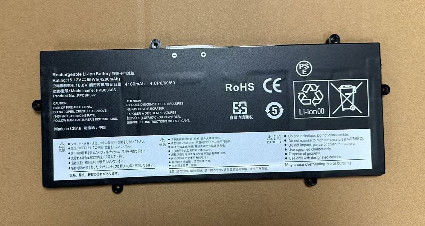 New FPB0360S TBD FMVNBP253 65Wh Battery For Fujitsu LifeBook U7411 U7511 U7512