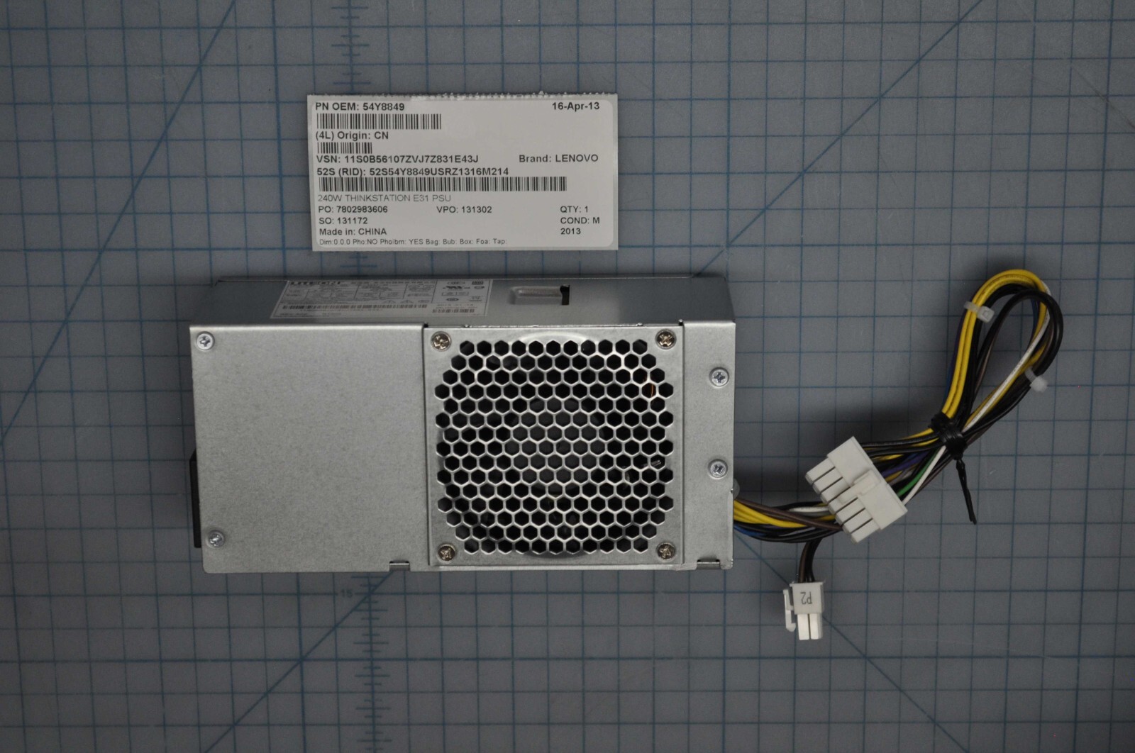 Genuine Lenovo 240 Watts Power Supply 14-Pin 54Y8849