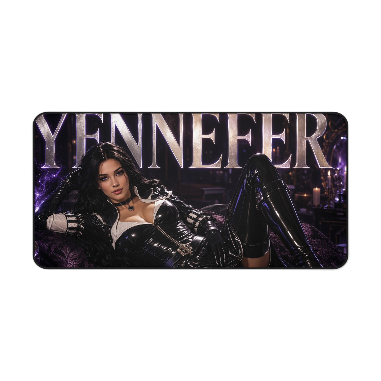 Yennefer of Vengerberg Desk Protector, Character Mouse Pad for Office and Gaming