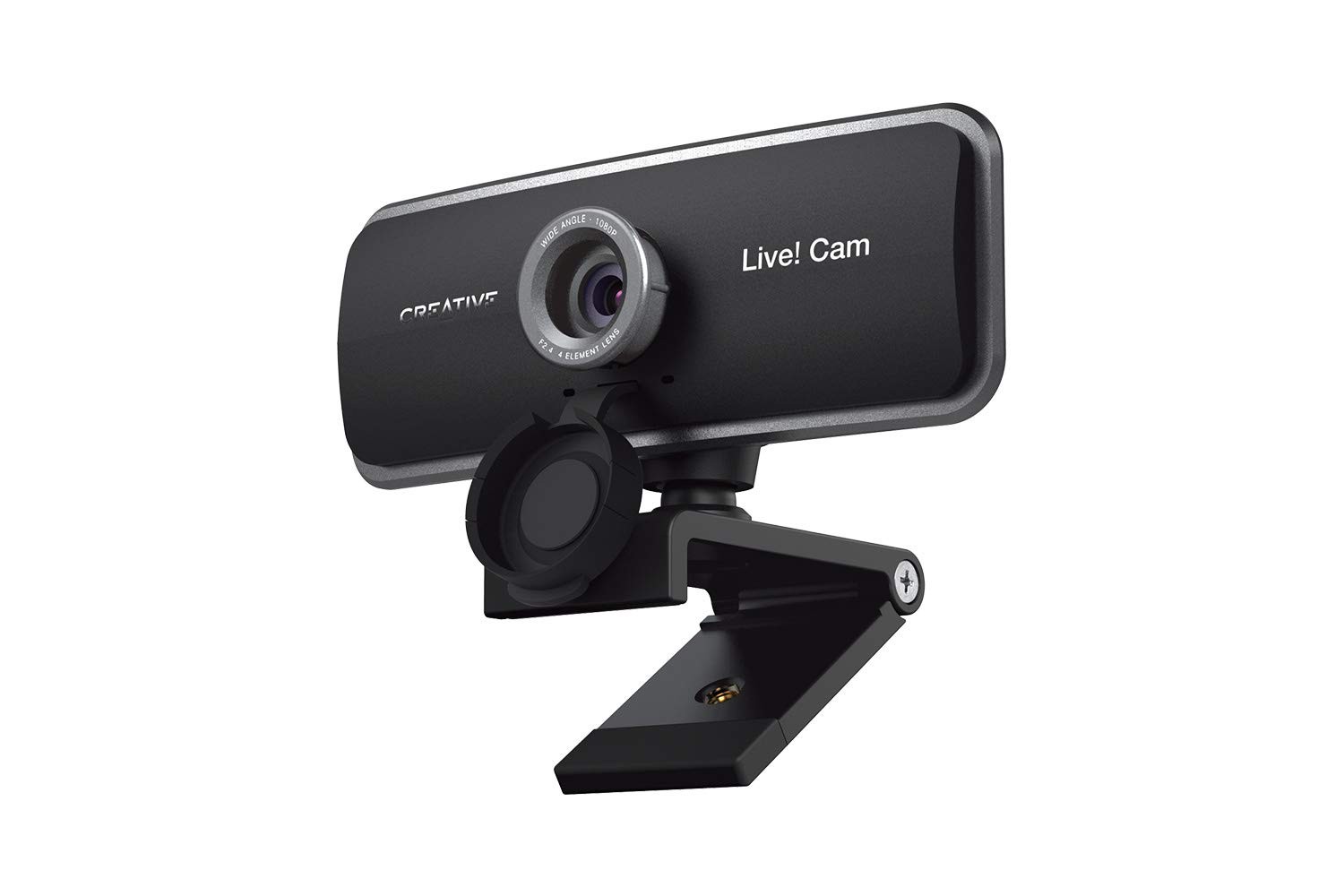 Creative Live Cam Sync 1080p Full HD Wide-Angle USB Webcam with Dual Built-in M