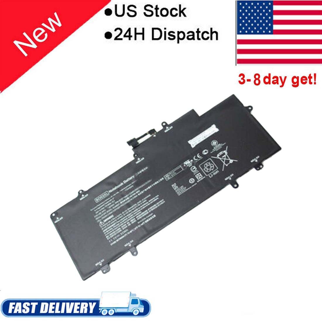 New BO03XL Battery For HP Chromebook 14-X New 14-X015W 14-X015WM 14-x010nr