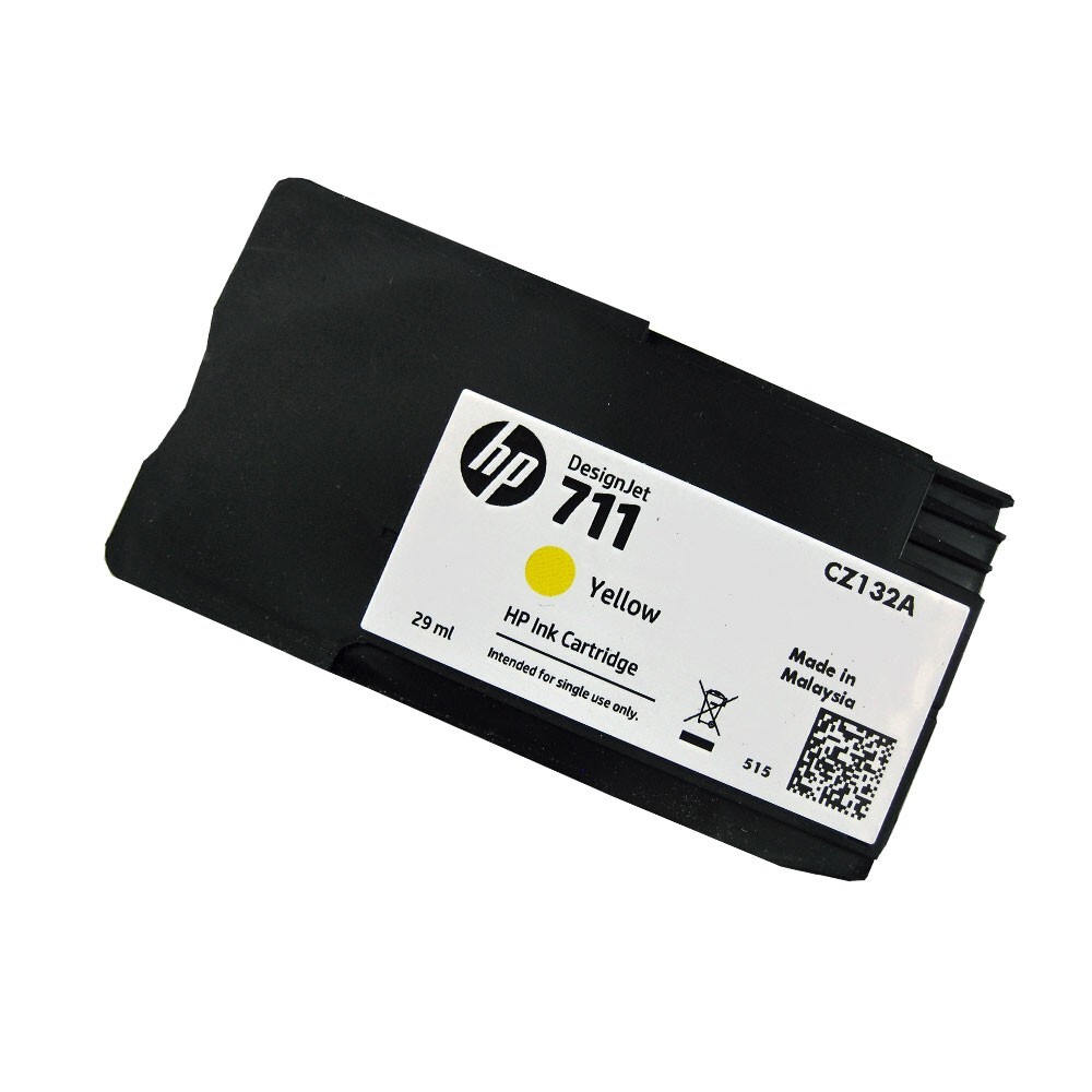 Genuine HP 711 29ml Yellow Designerjet T100 24-in T525 24-in T520 24-inT520