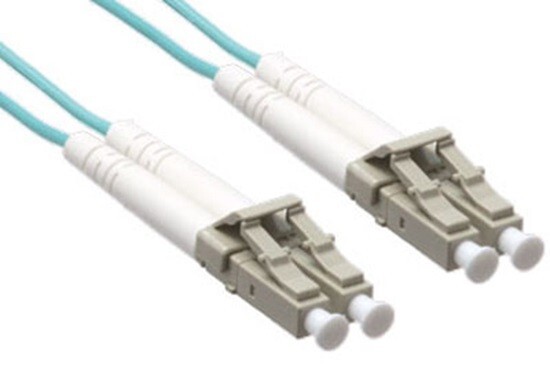1x pc Axiom LCLCOM4MD5M-AX LC/LC Om4 Multimode Duplex Fiber Cable 5M Meter Cord