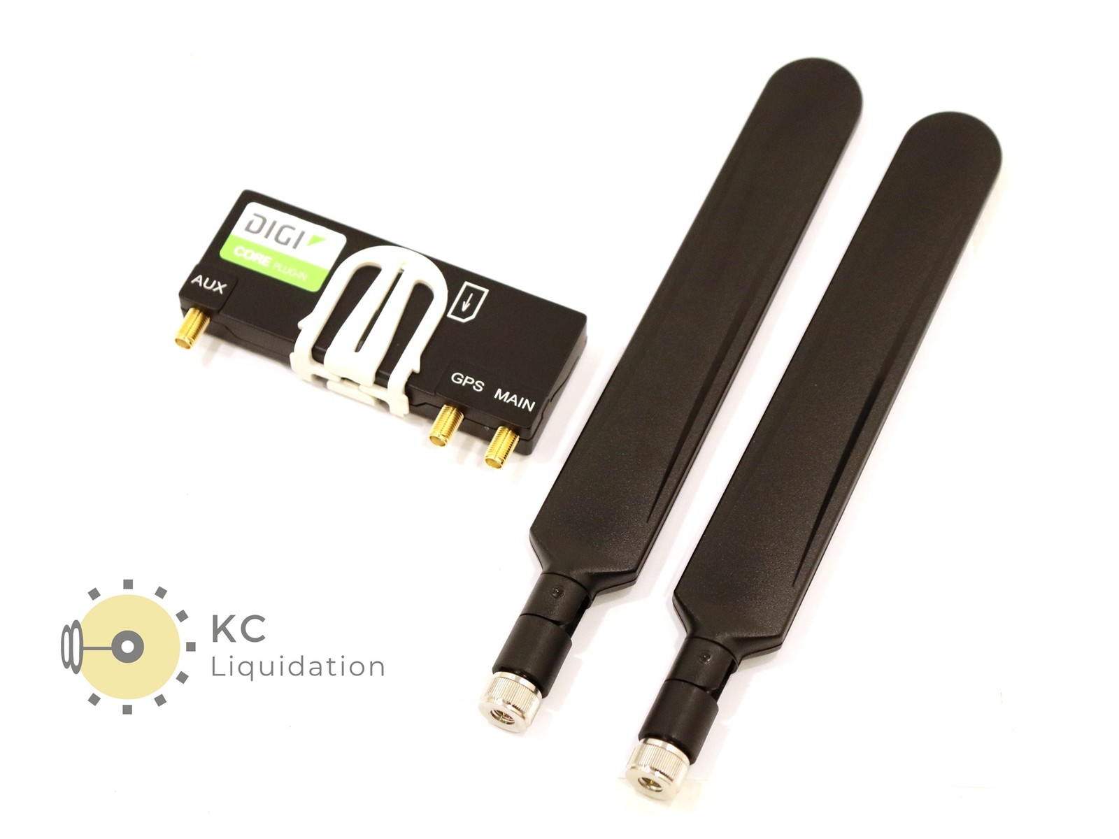 Digi Core 1003-CM07-OUS Plug-In Modem w/ 2x Antennas