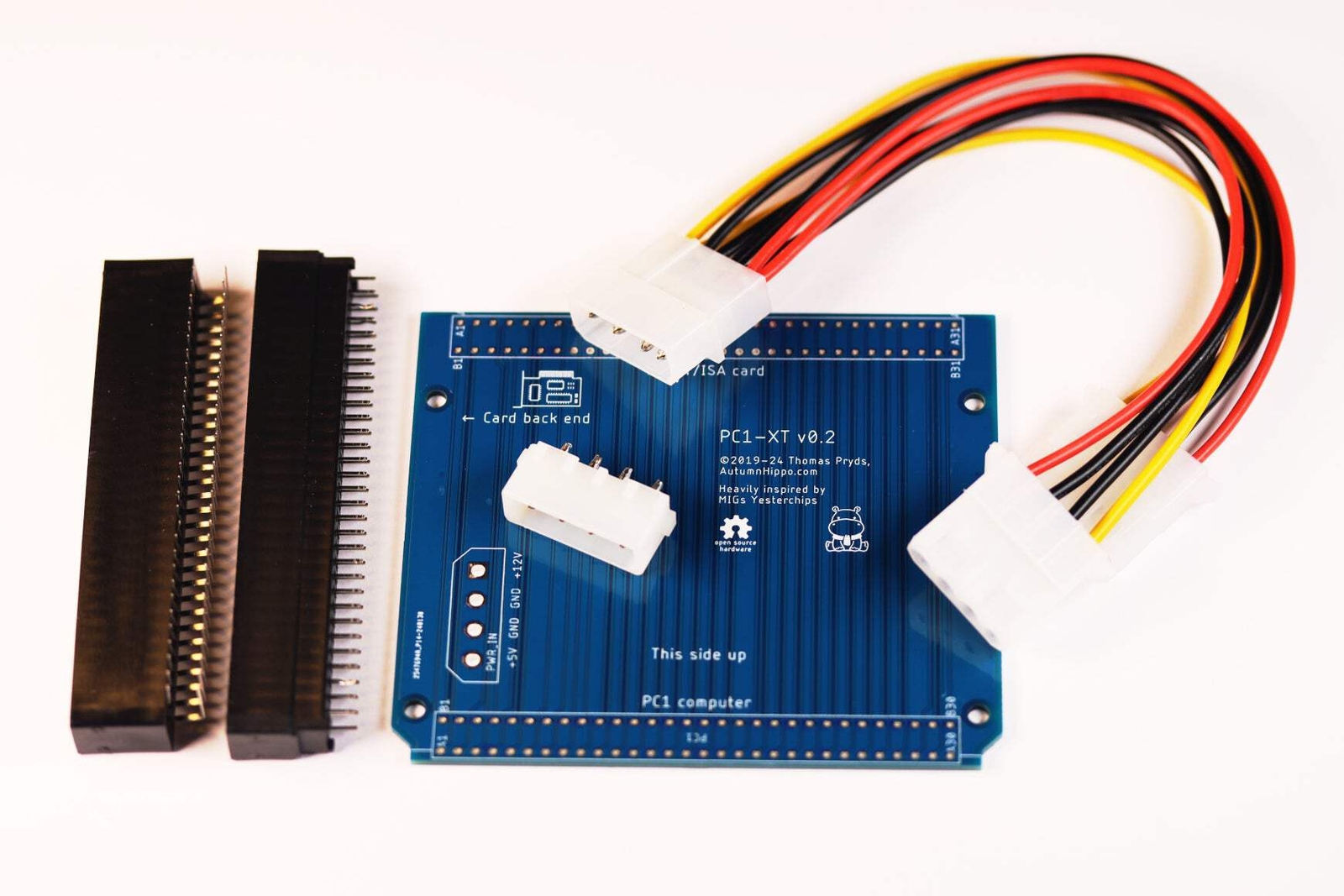 PC1-XT - ISA/XT adapter for the Commodore PC-1 retro computer