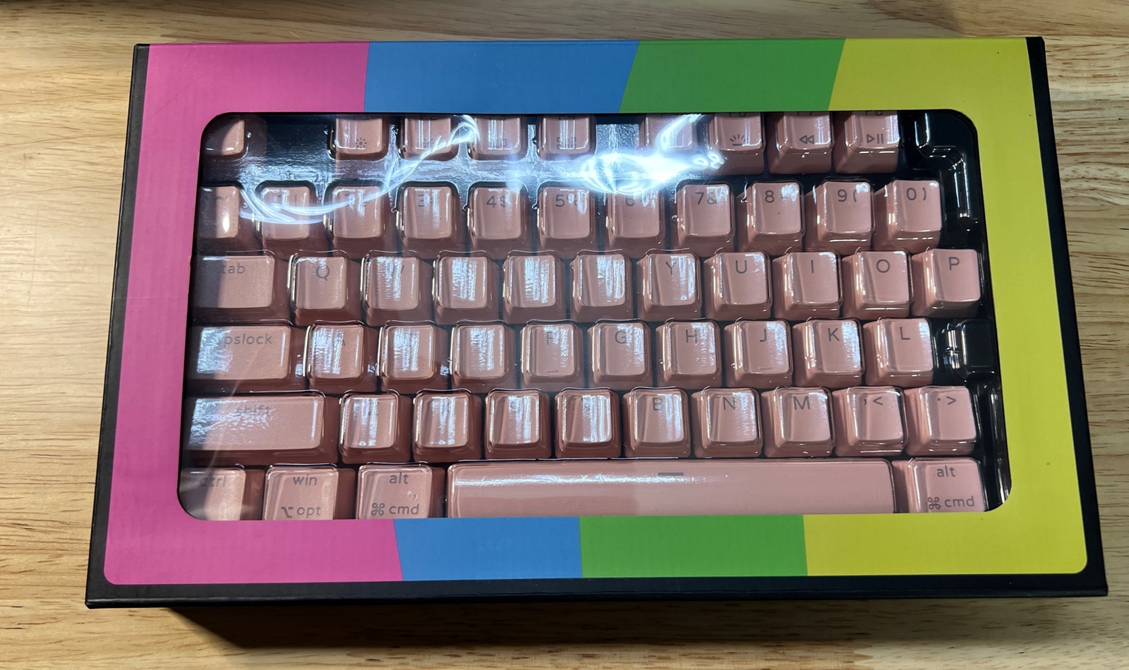Pwnage Full Universal MX Shine through Keycaps Set Pink UC-MK-FKS-P 105 Keys