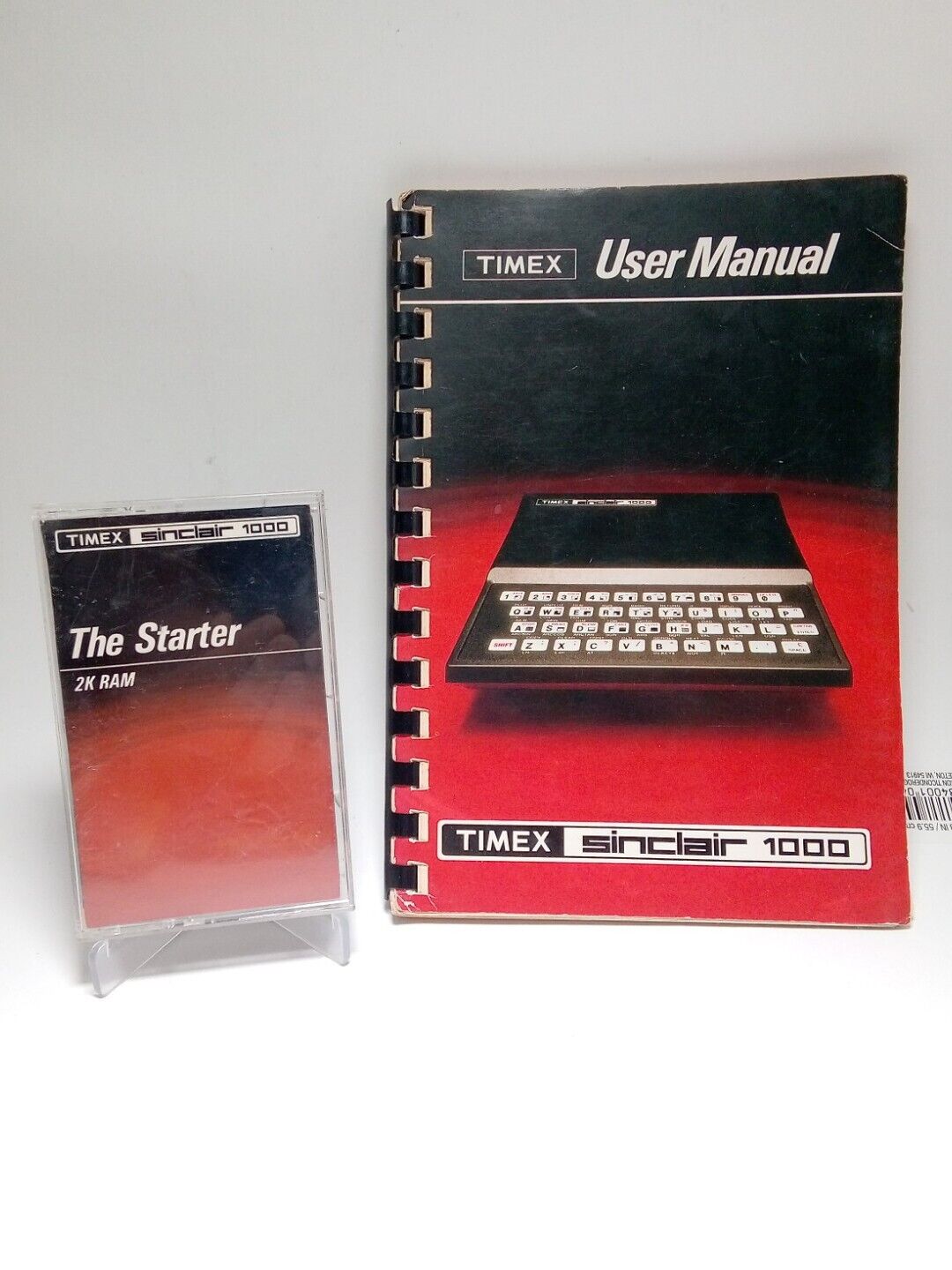 Timex Sinclair 1000 program Tape The Starter 2K & Sinclair 1000 User Manual