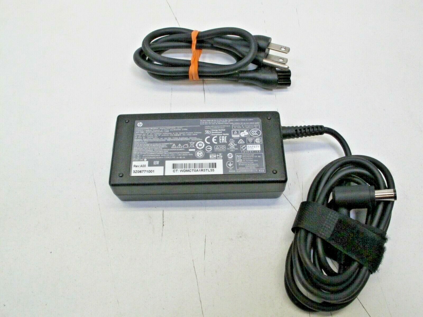 Genuine HP Laptop Charger AC Power Adapter TPC-LA58 724264-001 19.5V 3.33A 65W