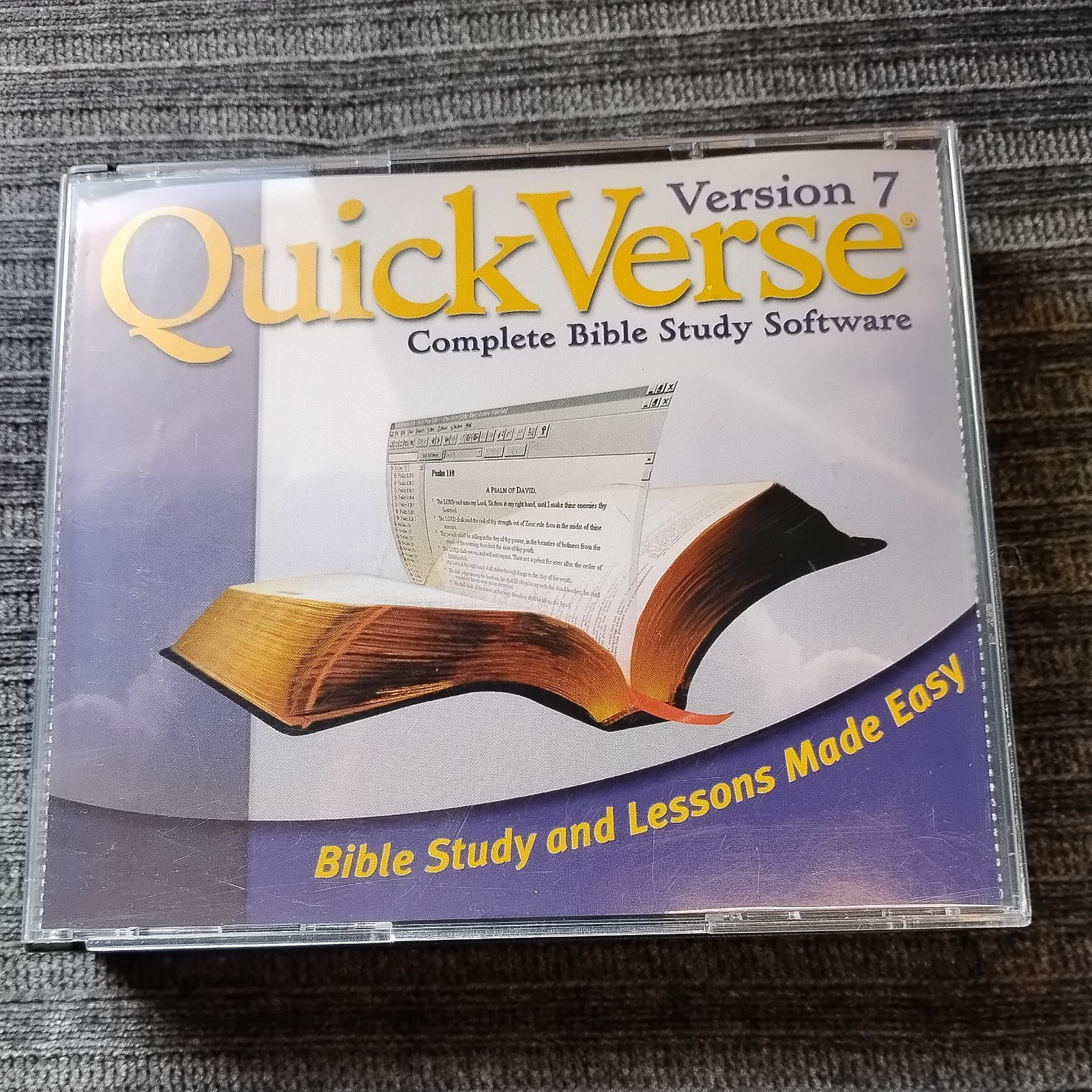 QuickVerse Complete Bible Study Software Version 7 for Windows 95/98/2000/NT