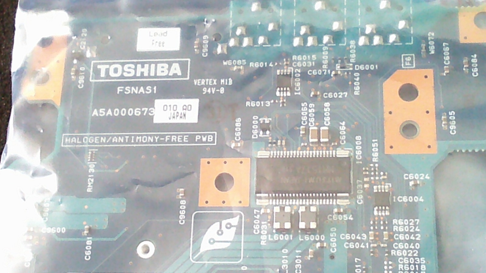 Toshiba A25-S207 Laptop Computer Audio Board A5A000673 FSNAS1