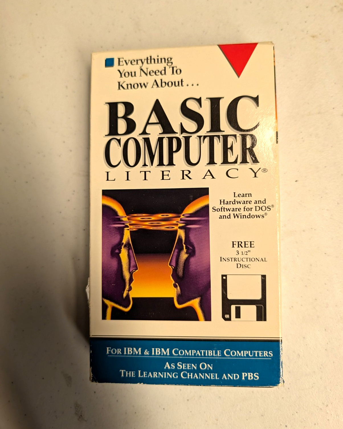 Diamond Entertainment Basic Computer Literacy Manual  Vintage VHS TAPE