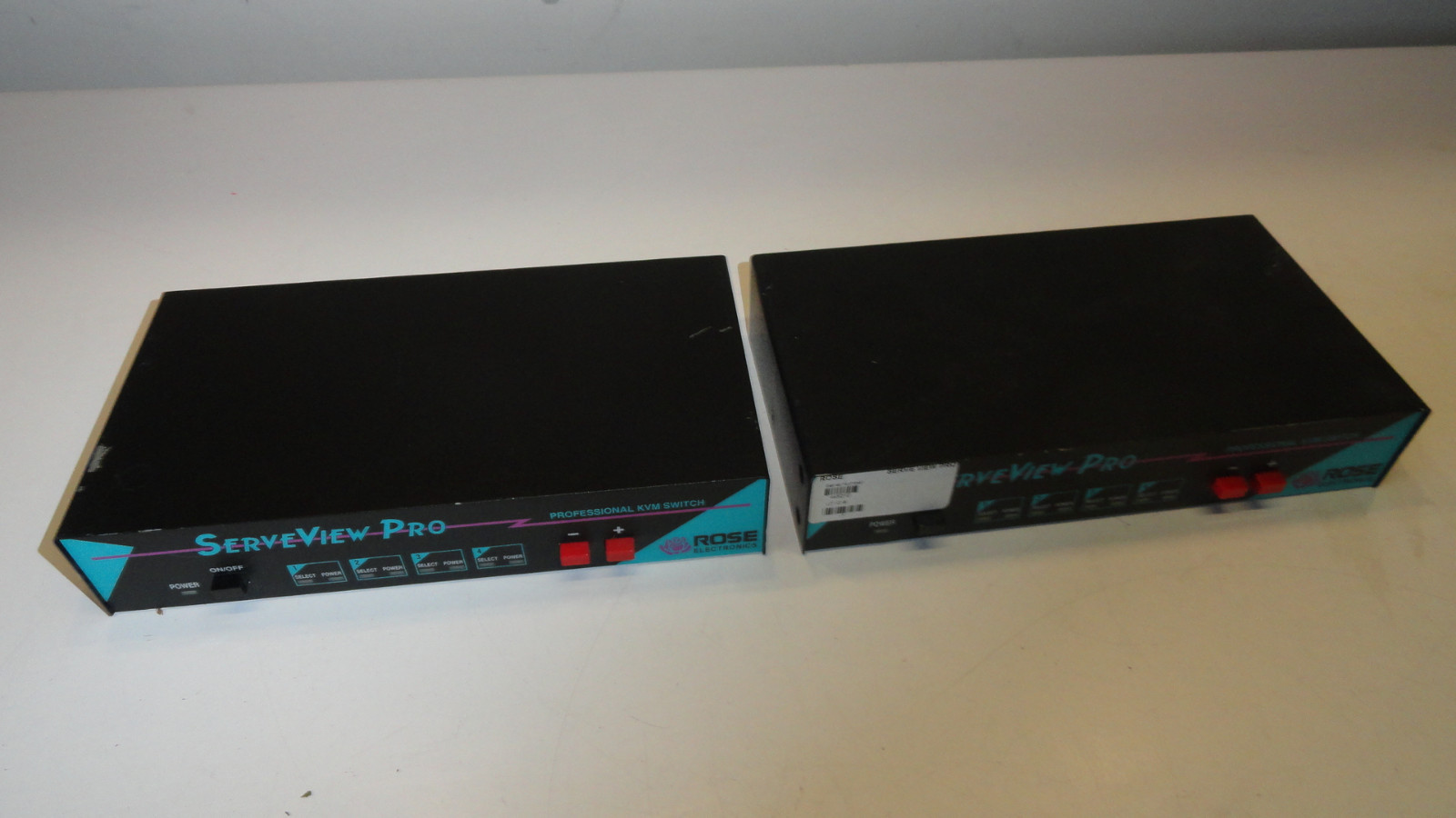2X ROSE SERVEVIEW PRO SEM-2UB 2-PORT 1x2 SINGLE USER PROFESSIONAL KVM SWITCH