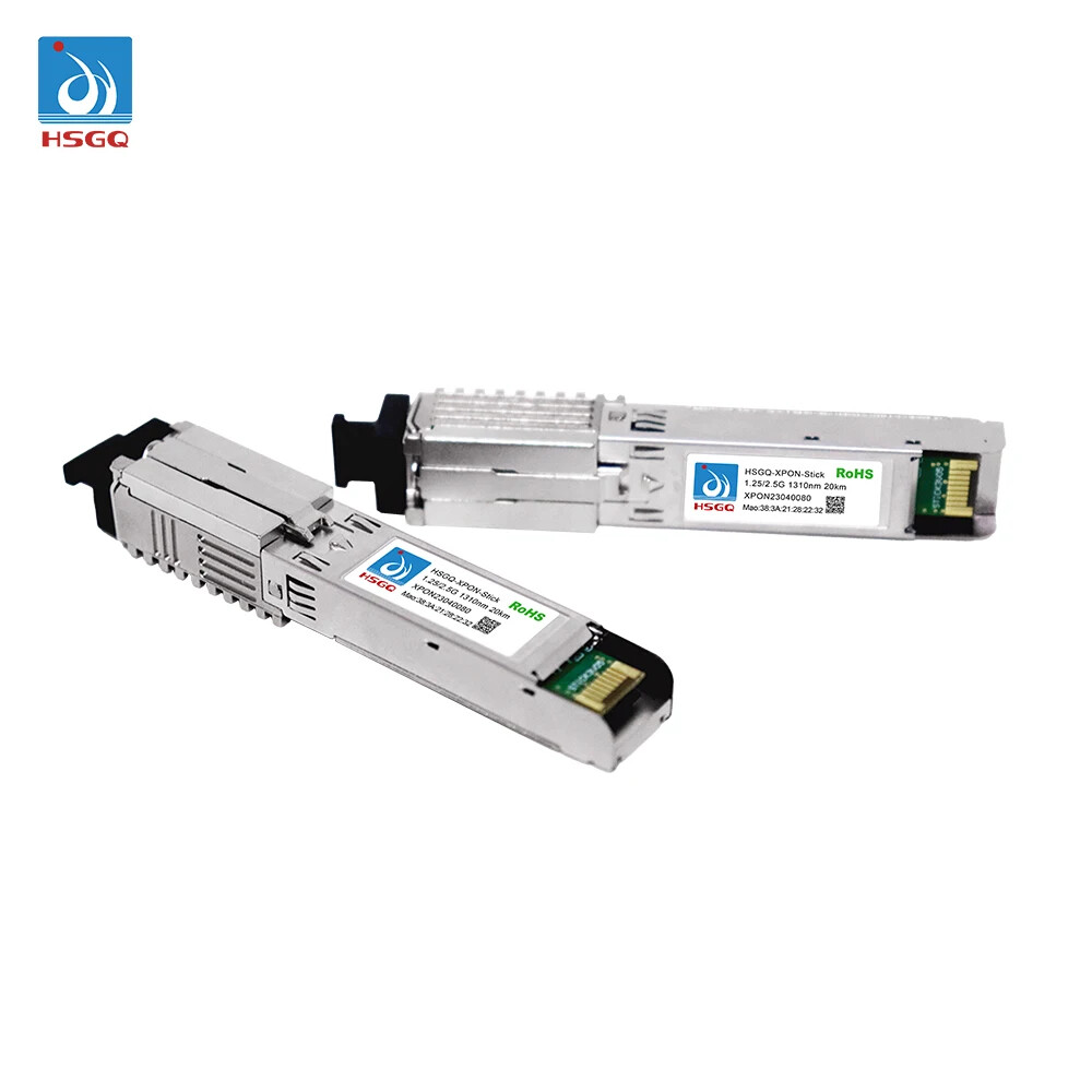 HSGQ V08 EPON Stick SFP GPON ONU STICK With MAC SC 20km with DDM XPON