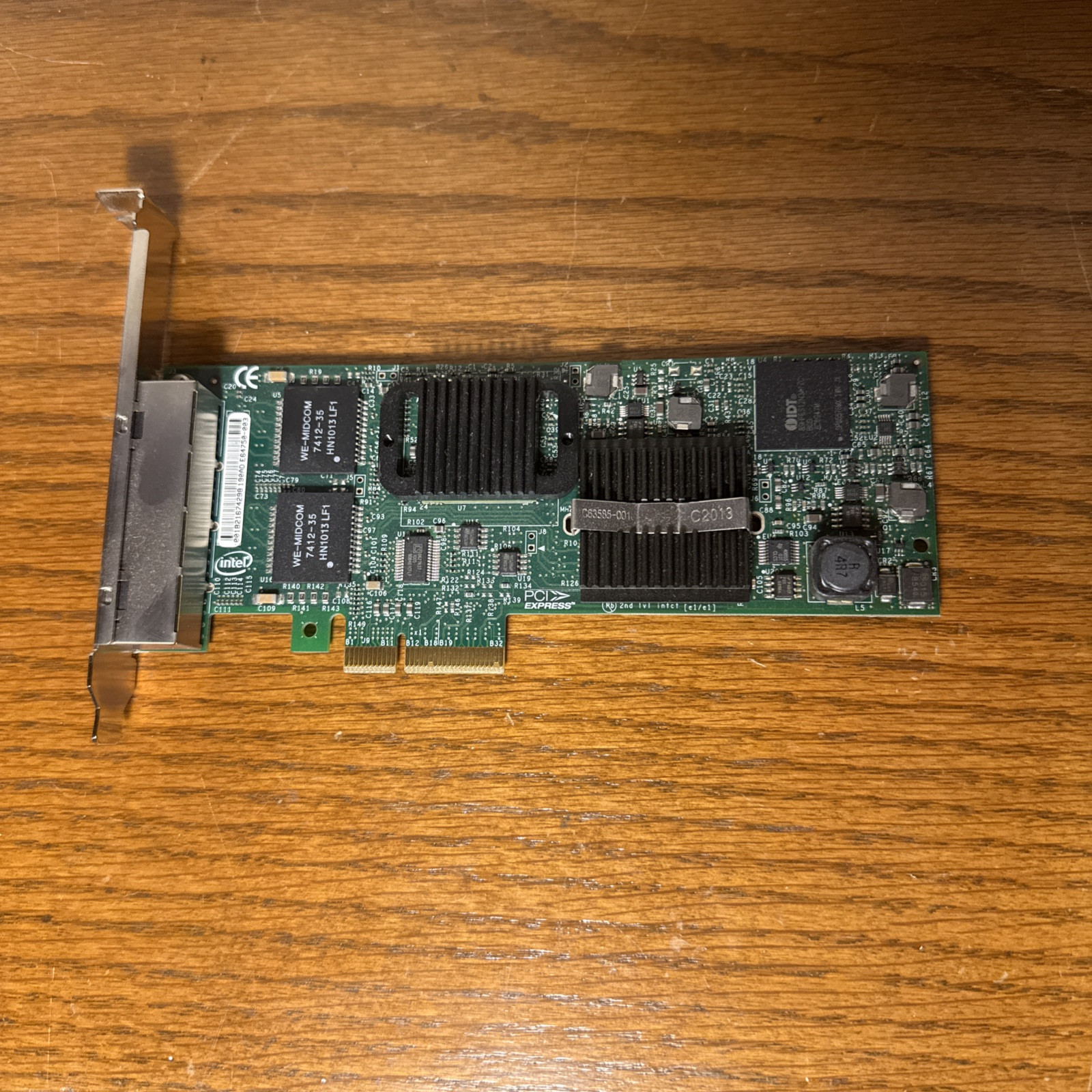 Dell 0H092P Pro/1000 VT Quad Port Gigabit Ethernet Network Server Adapter PCI-e
