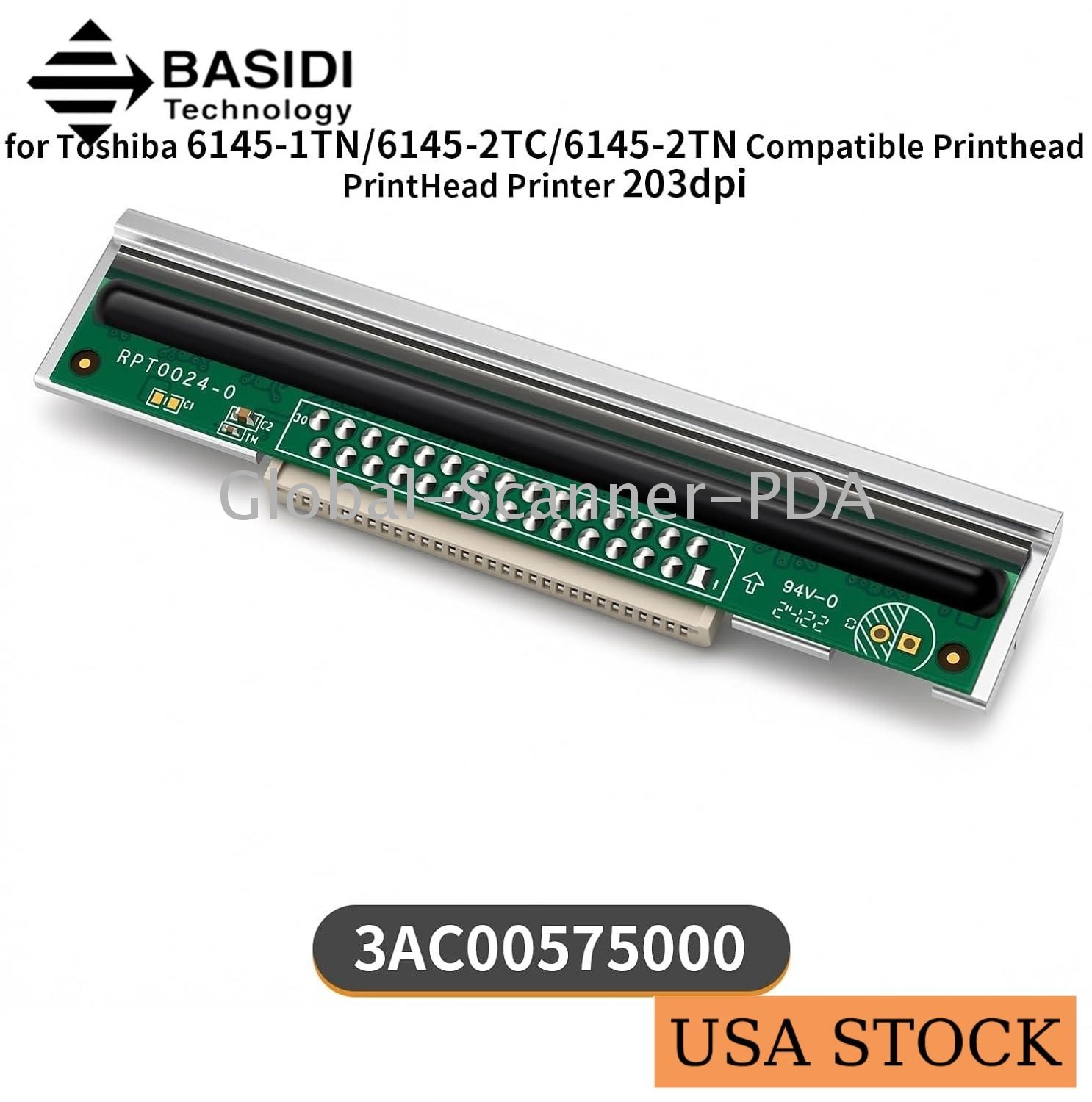US Printhead For IBM Toshiba 6145-1TN/2TC/2TN 203dpi Thermal Printer 3AC00575000