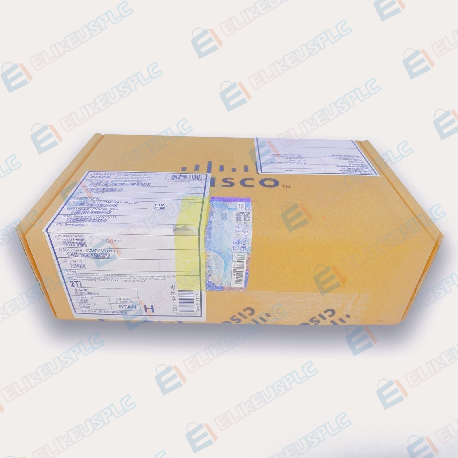 CISCO C-NIM-2T Network Interface Module 100base-fx/1000base-x New Sealed MMD0