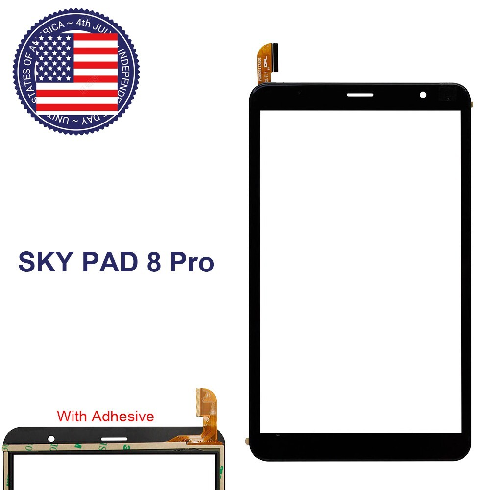 8" Touch Screen Panel Digitizer Glass Replacement For Sky Devices SKY PAD 8 Pro