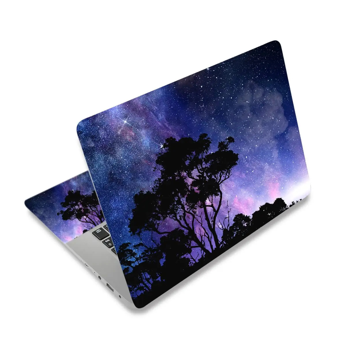 Aesthetic Blush Pink Shimmer Rose Bloom Scratch Resistant Universal Laptop Skin