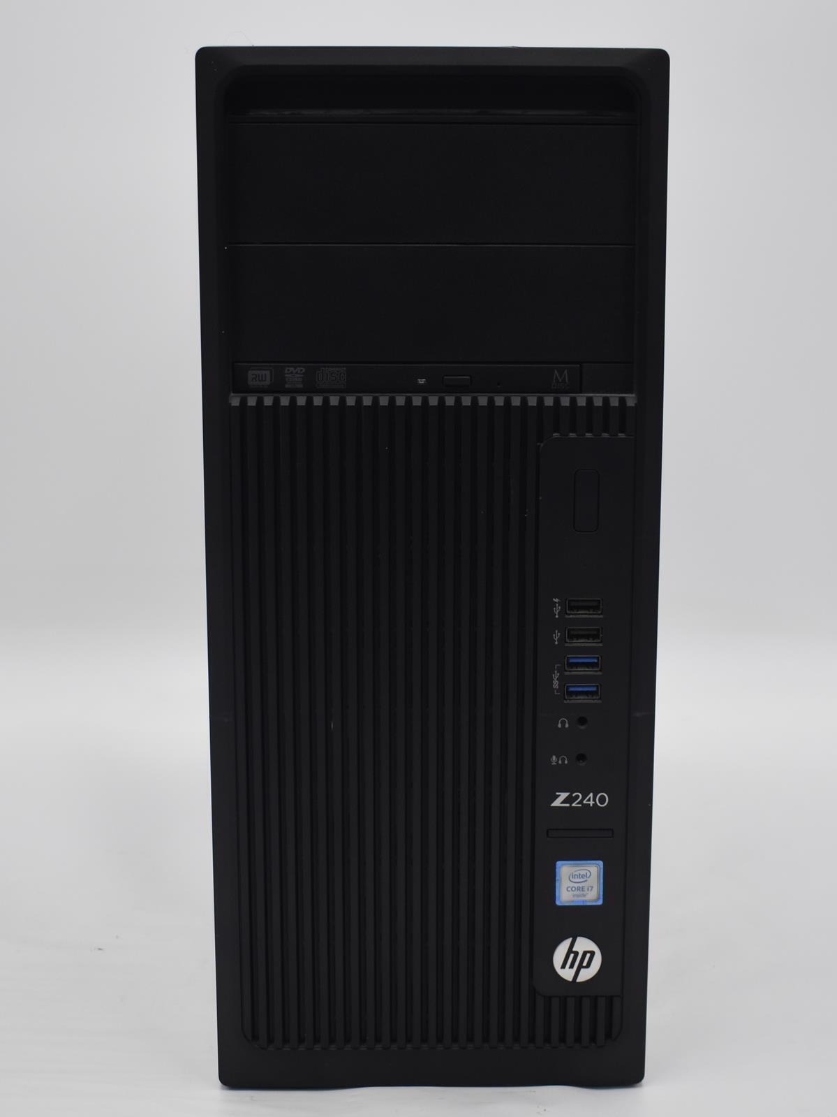 HP Z240 WORKSTATION INTEL CORE I7-6700 3.40 GHz 32GB NO HDD/OS QUADRO M2000