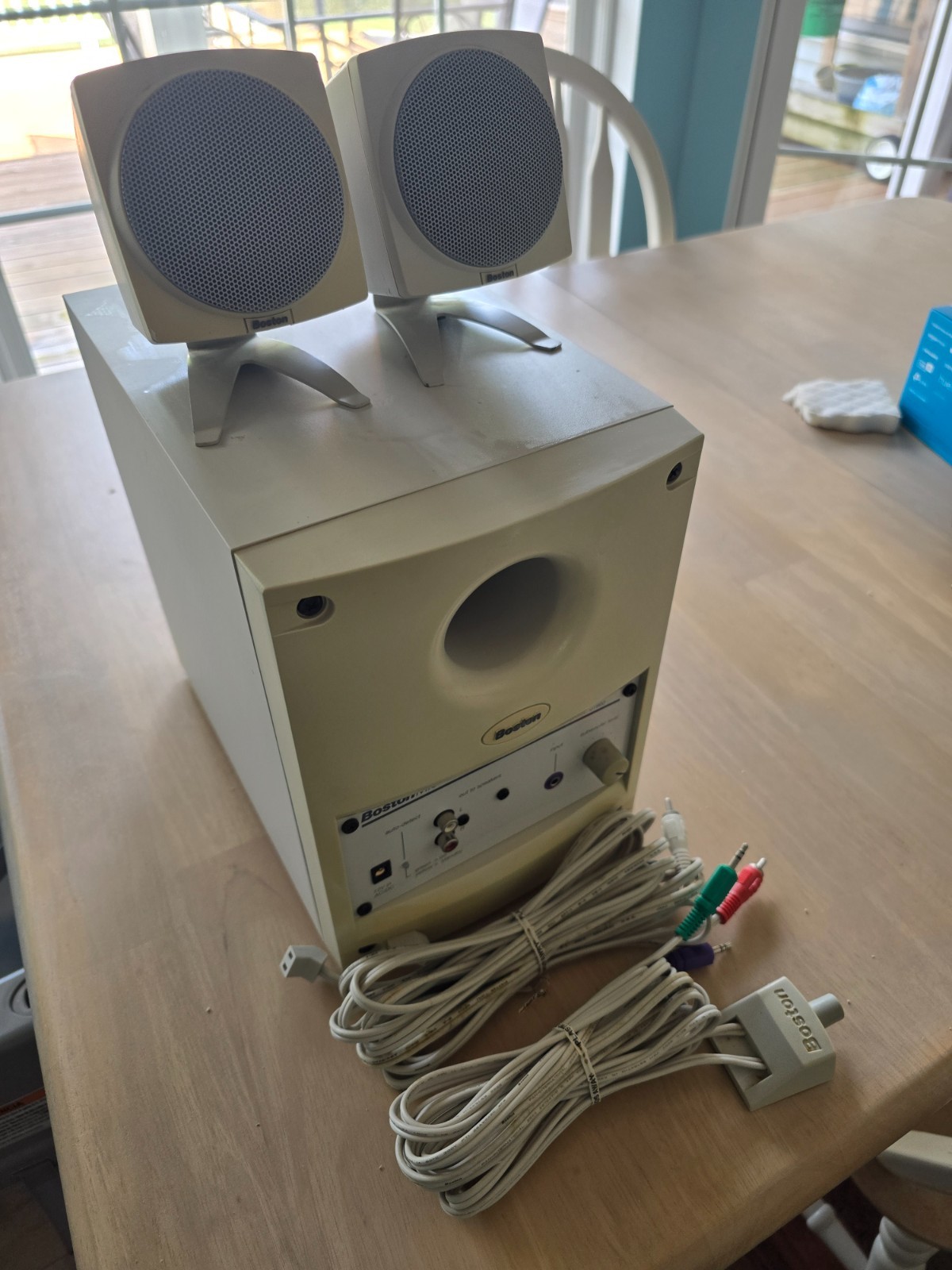 BOSTON ACOUSTICS MICROMEDIA COMPUTER SPEAKERS W/ SUBWOOFER