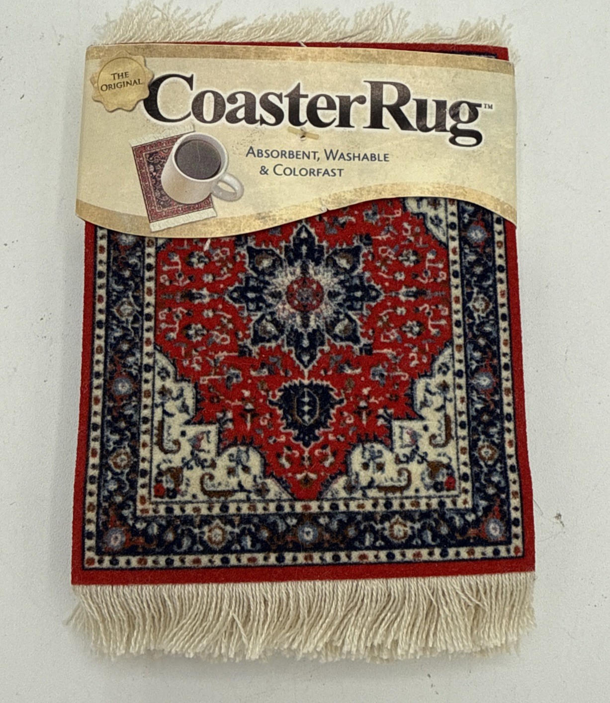 Coasters Beautiful Set Of 4 Gregorian Oriental Rug Style MouseRug USA Made GC