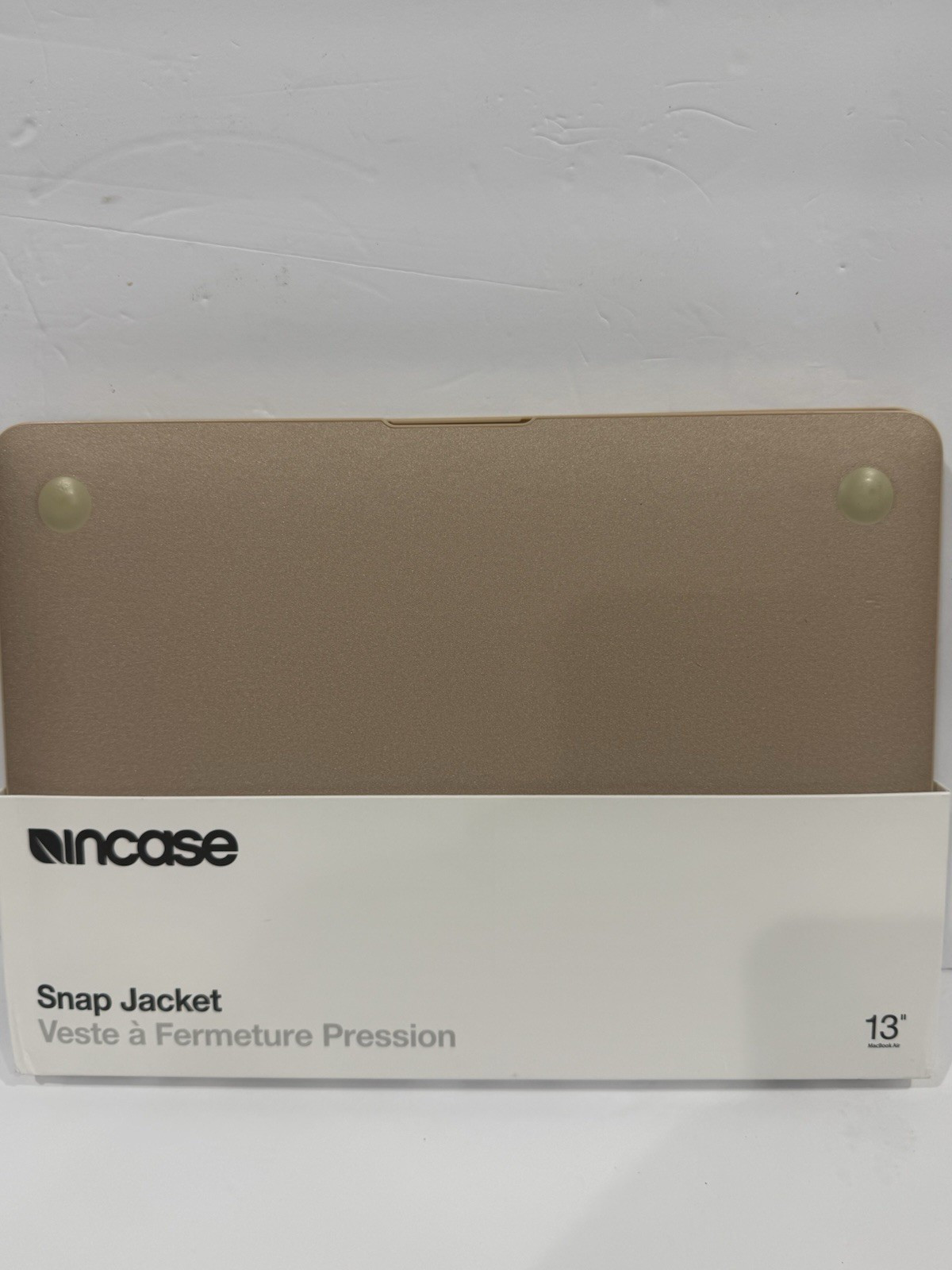 Incase Snap Jacket Polycarbonate Shell for 13in MacBook Air, Gold, Lightweight