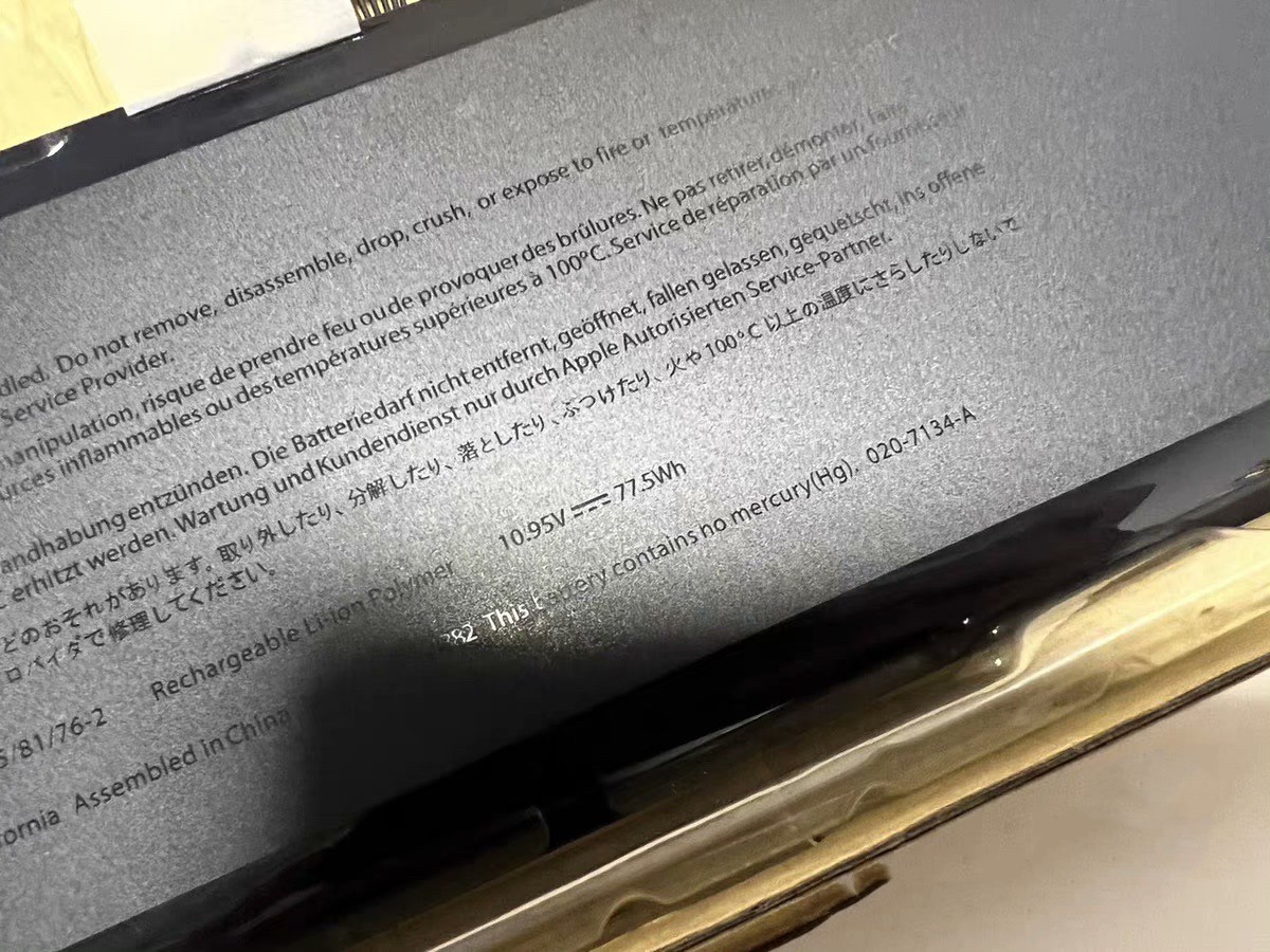 Genuine OEM A1382 Battery for Apple MacBook Pro Unibody 15" A1286 2011 2012 New