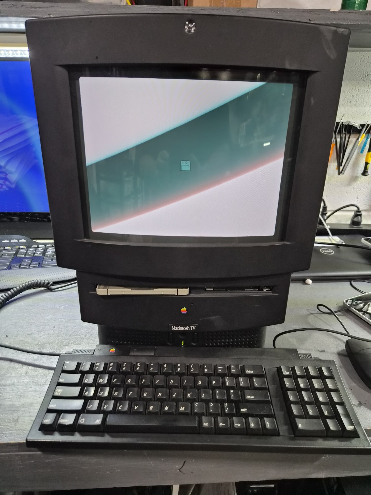 Vintage Apple Macintosh TV 1993 Black 14" Ultra Rare