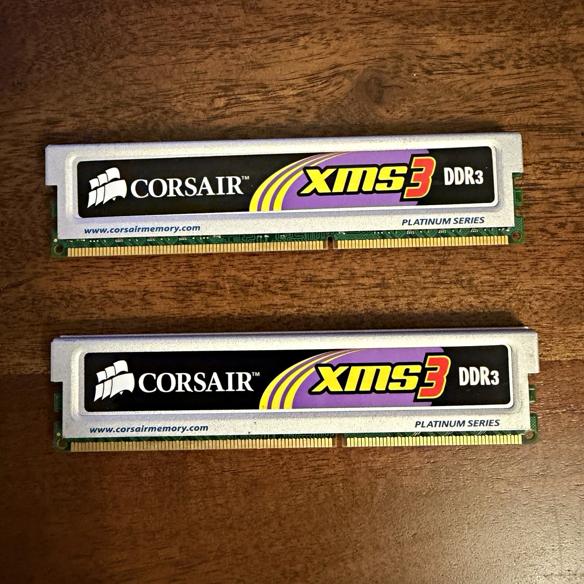 Corsair XMS3 Platinum Series DDR3 SDRAM 240-Pin DIMM 2-Module Kit