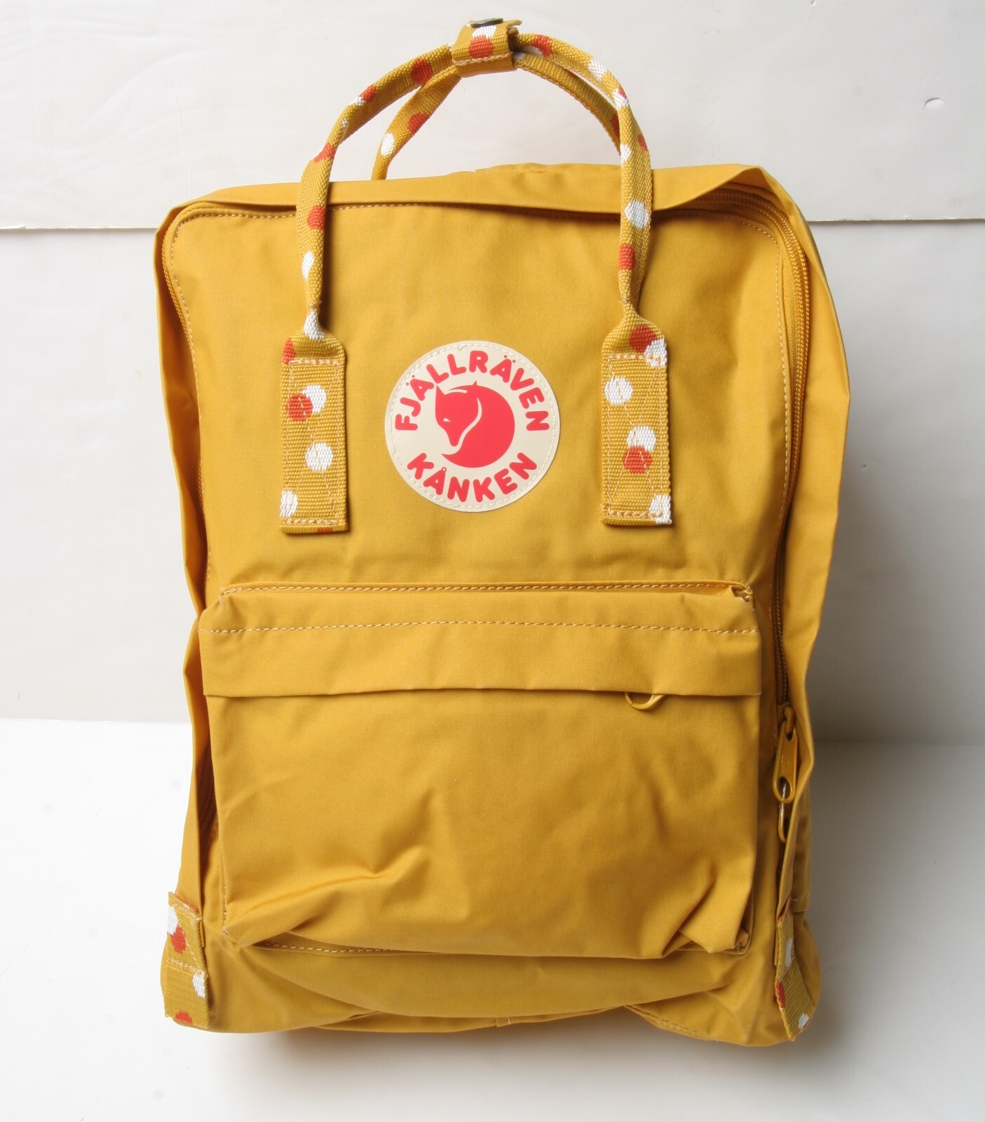 FjallRaven Kanken Backpack (Ochre Confetti Pattern) F23510