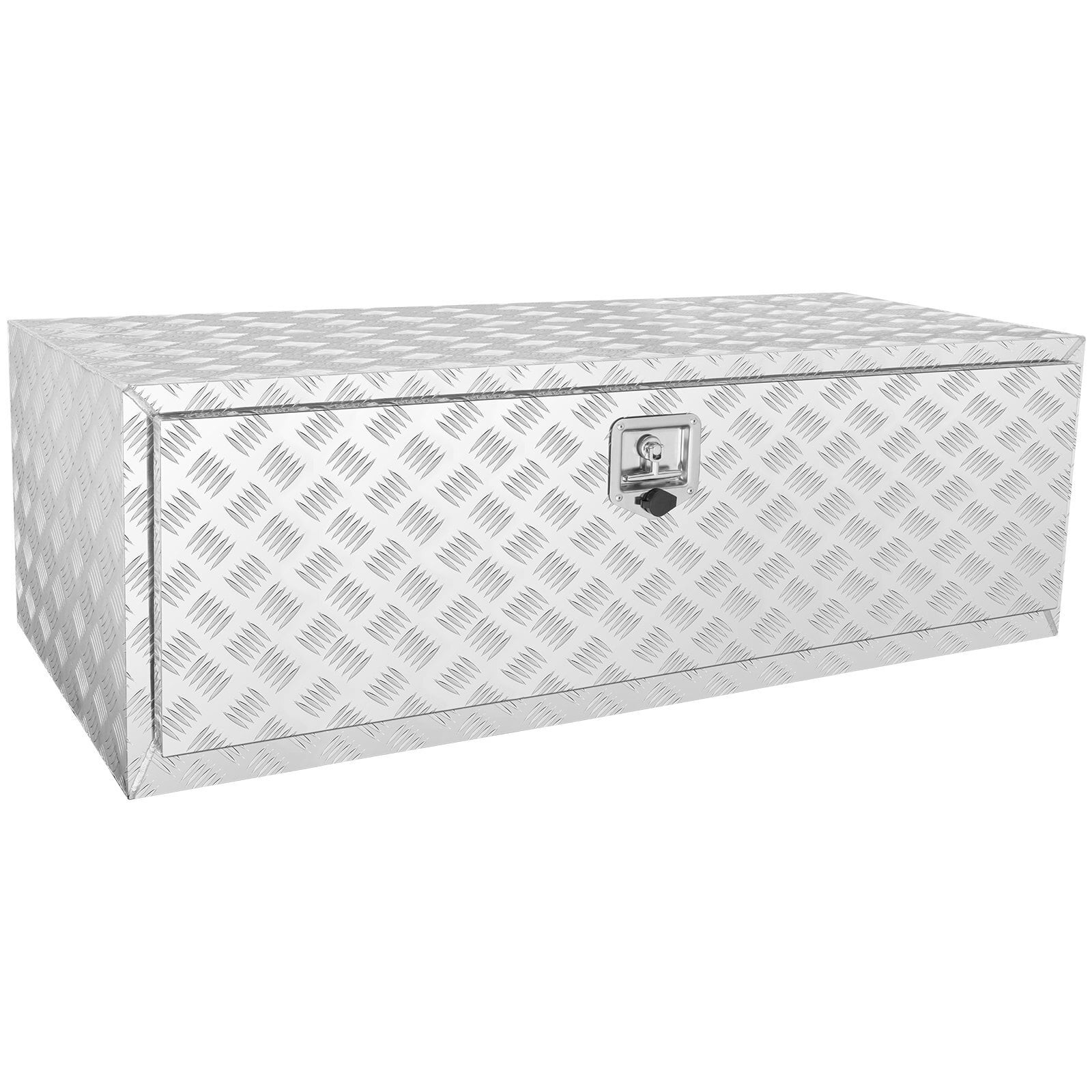  Underbody Truck Box, 48"24"24" Pickup Storage Box, Heavy Duty Aluminum Diamond 