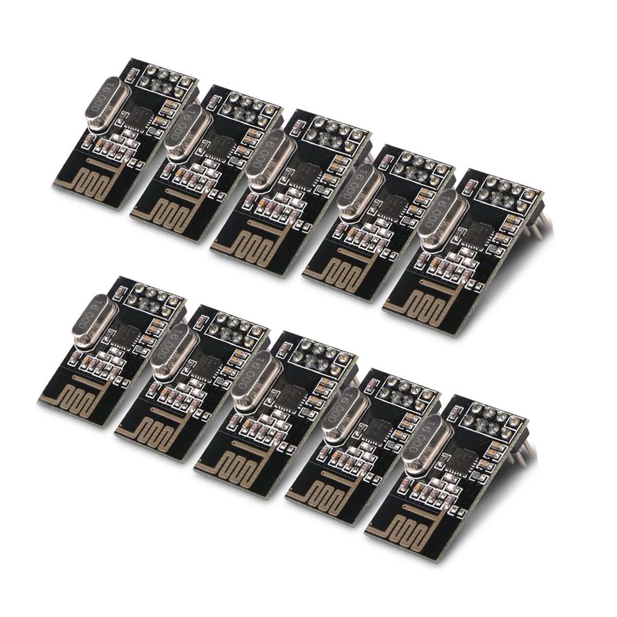 MakerFocus nRF24L01+ Wireless Transceiver Module 10pcs