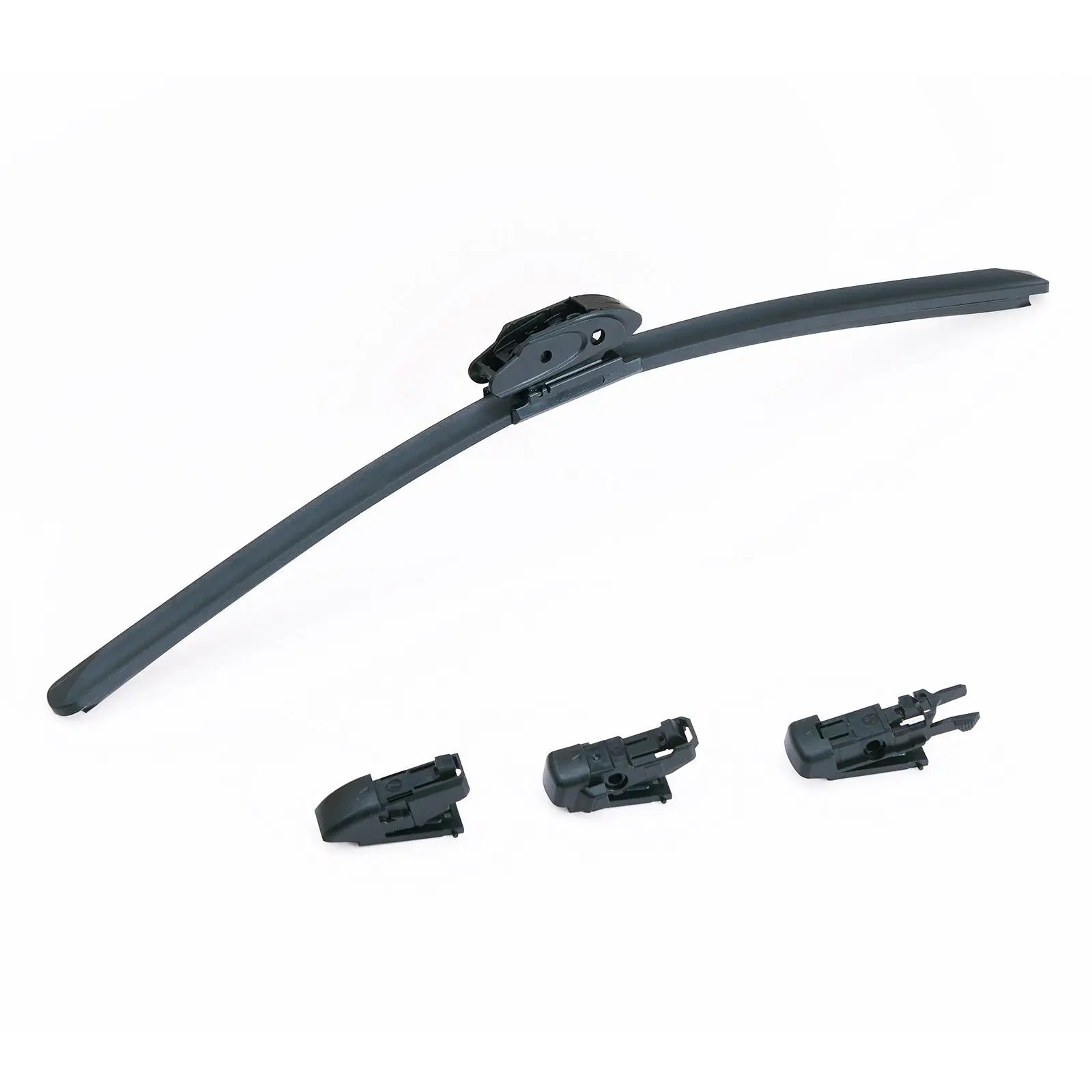 19" Rubber Wiper Blades, 48 cm Universal Replacement Wind Shield Wiper, Low Noi