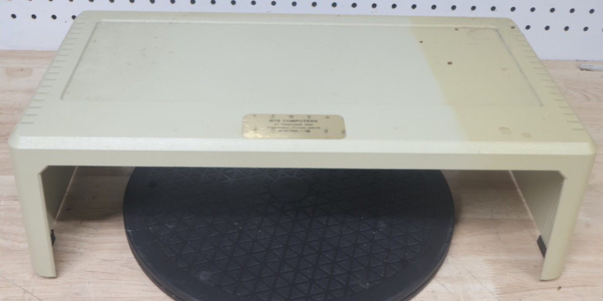 Used Vintage Original Apple II II+ IIe III Computer Monitor Stand 815-0540 Rev A