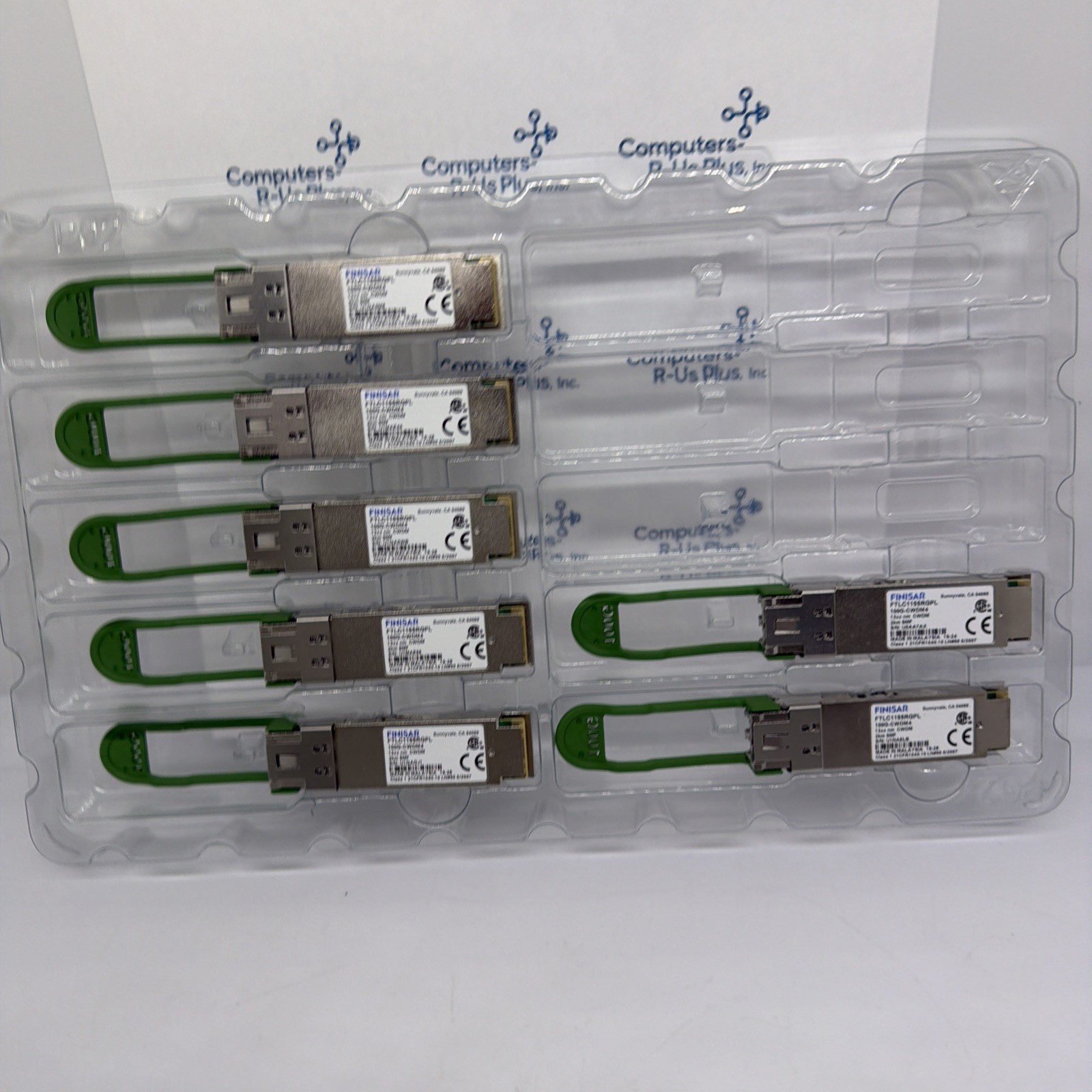 7 X Genuine FTLC1155RGPL FINISAR 100G CWDM4 2KM 1300nm SMF QSFP28 TRANSCEIVER