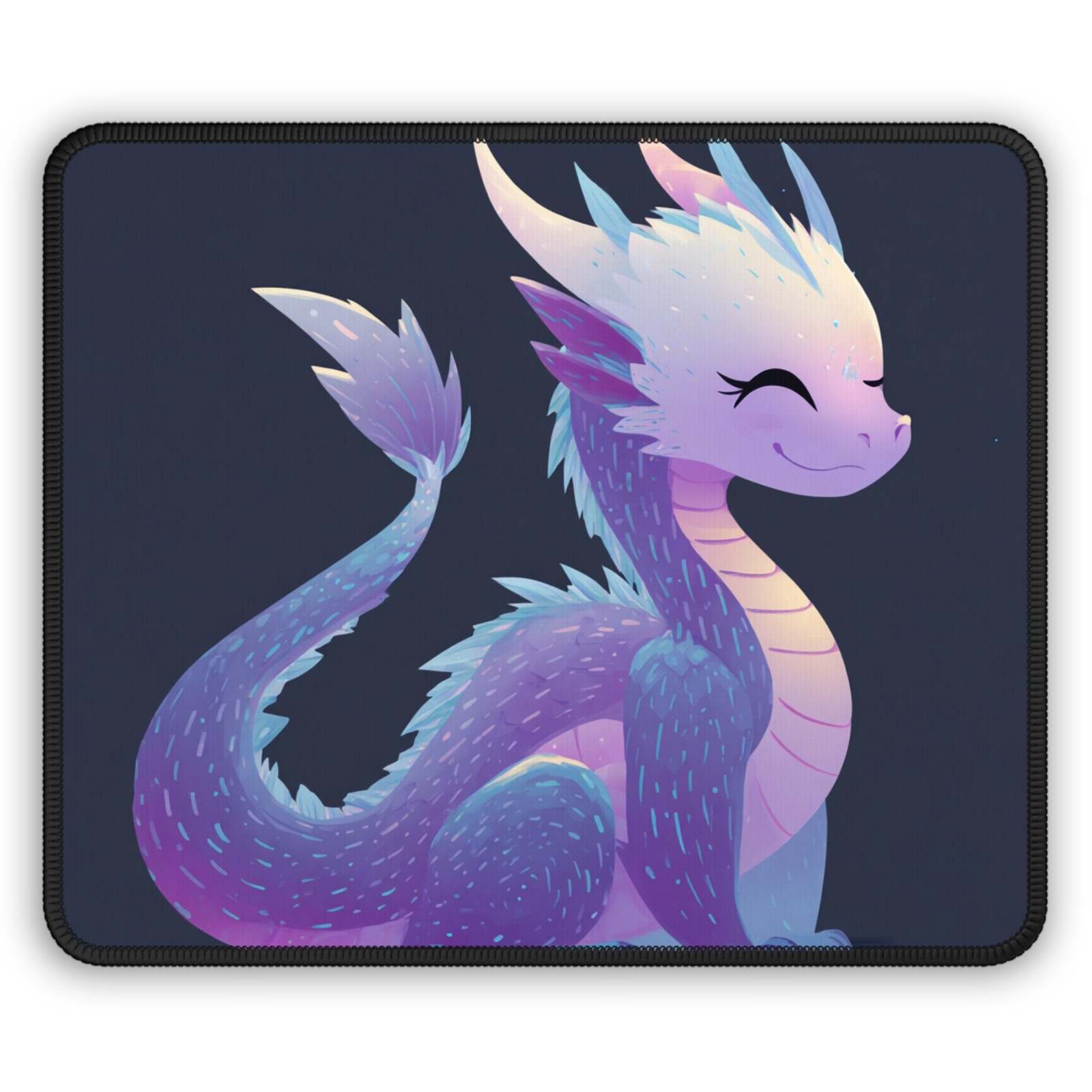 Pink and Purple Dragon Gaming Mouse Pad