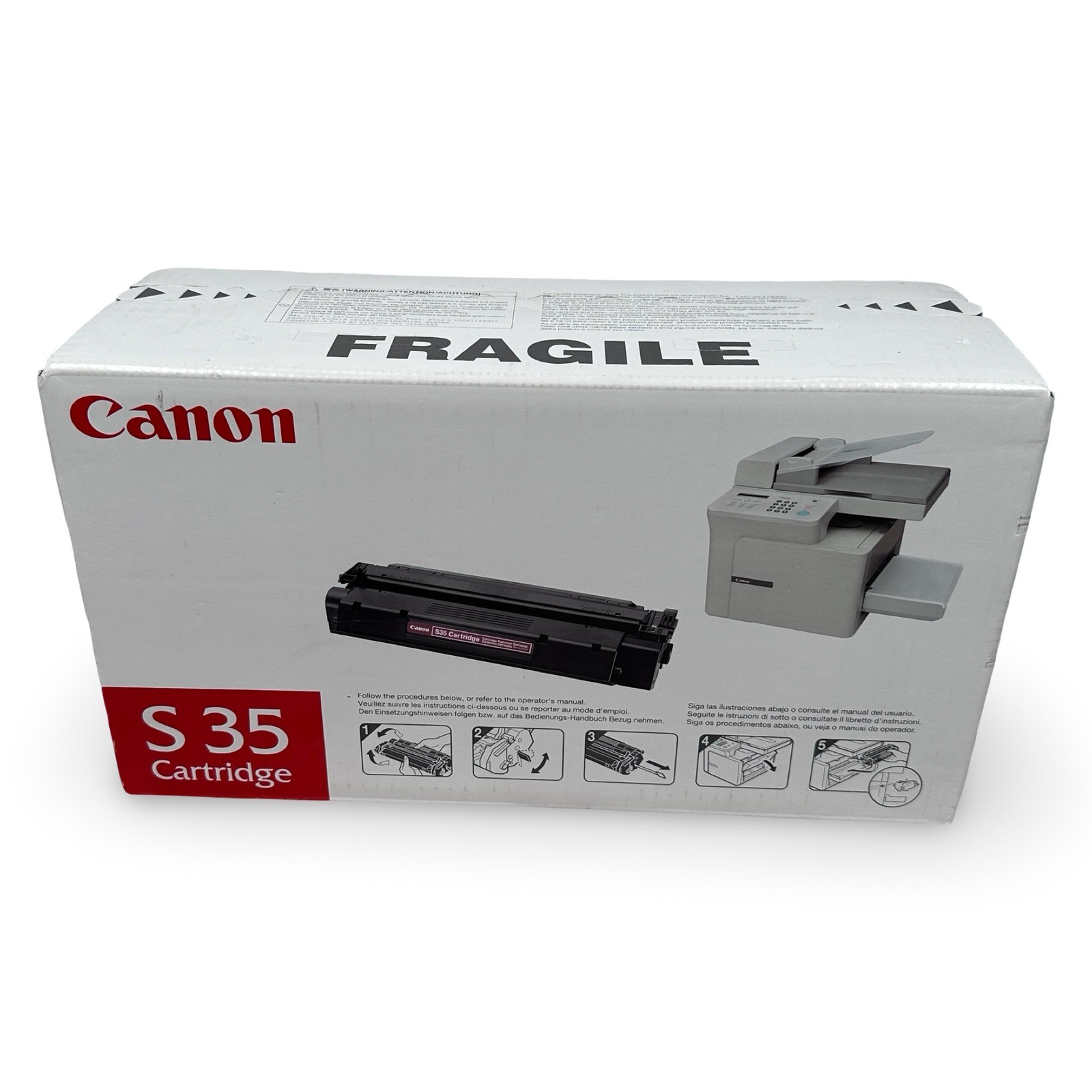 Canon S35 Black Toner Cartridge Genuine 7833A001[AA] imageCLASS D300 Series