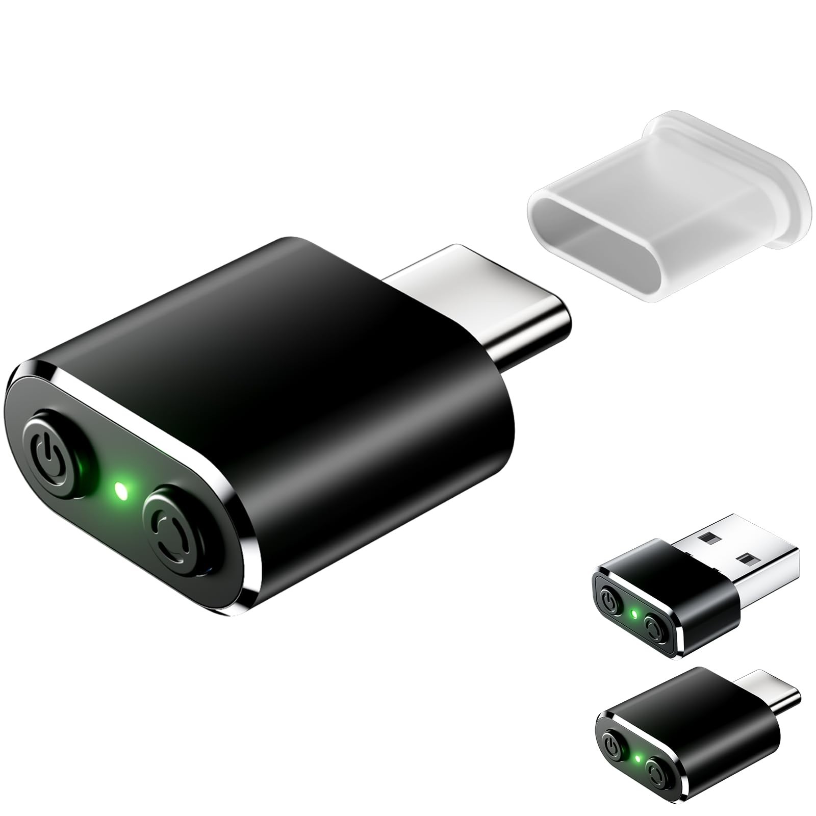 Mouse Jiggler Type C Interface Undetectable Mini USB C Mover