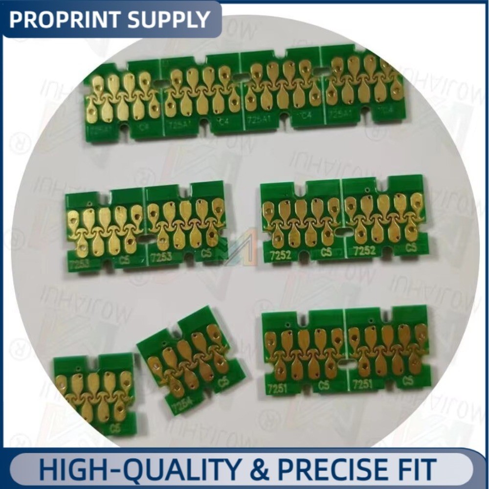 10PC White Ink Cartridge Chips for Epson F2000 F2100 F2080 F2130 F2150