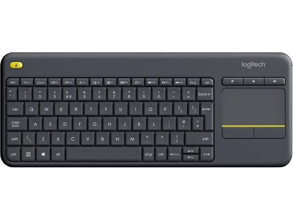 Logitech 920-007119 Wireless Touch Keyboard k400 Plus Dark