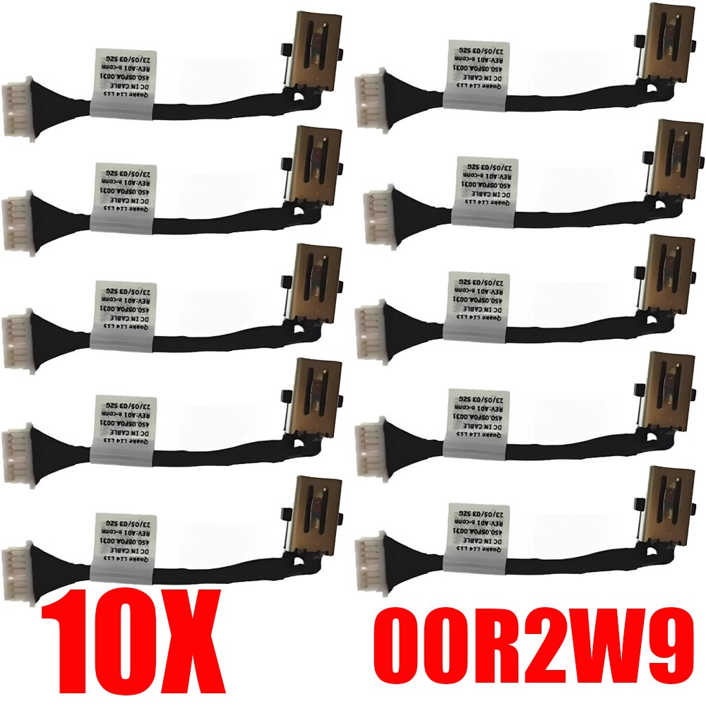 10 X New DC Power Jack Cable For DELL Latitude 3440 3540 00R2W9 450.0SF0A.0031