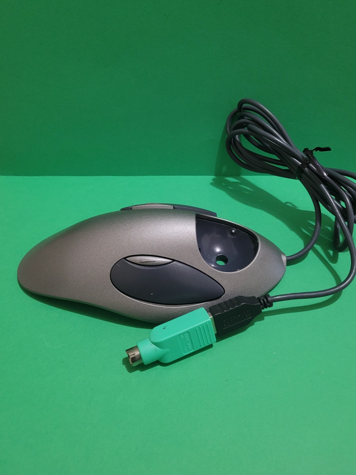Logitech Ambidextrous Trackman Marble USB T-BC21 Mouse NO TRACKBALL .