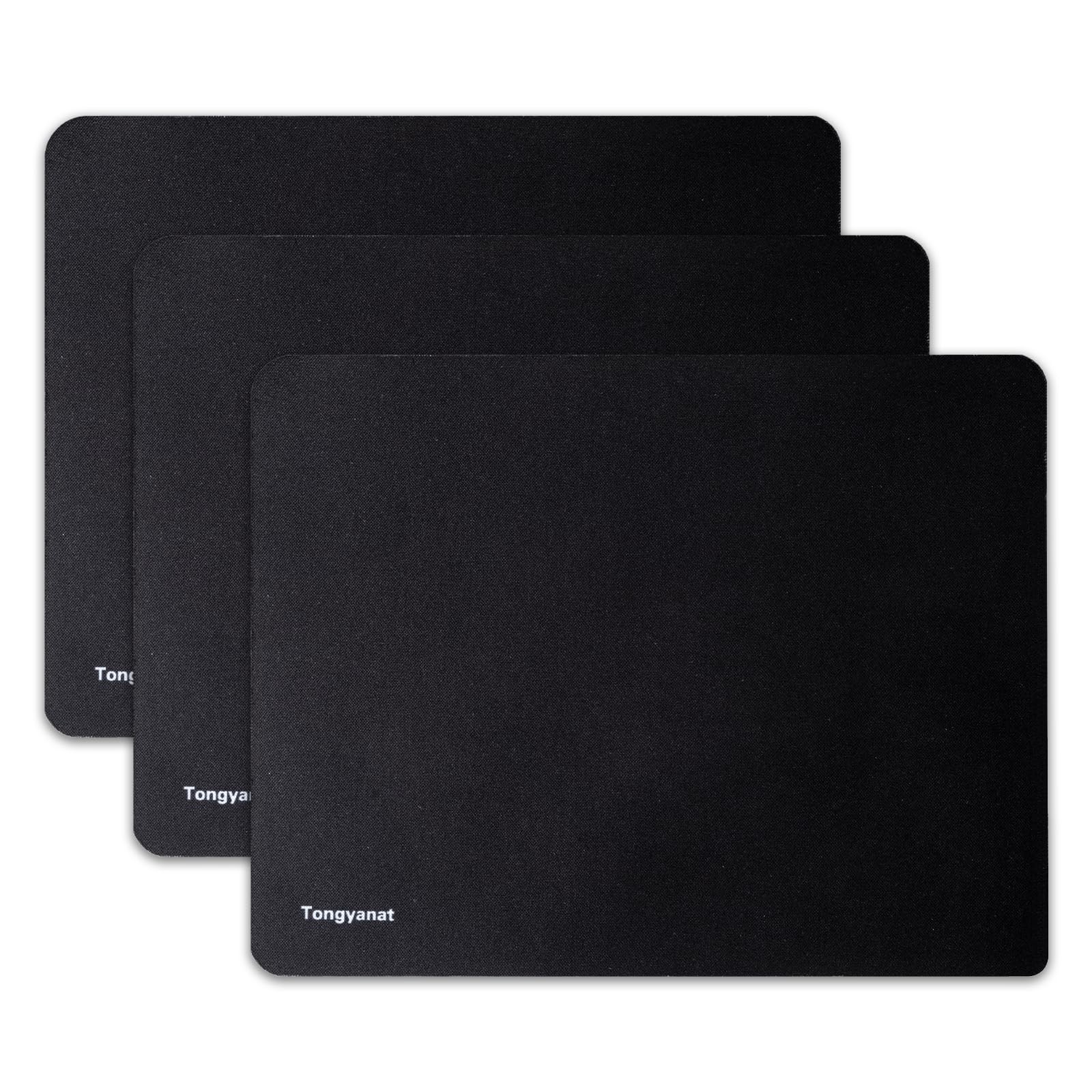 3 Pack Mouse Pad, Ultra-Smooth Gaming Mousepad, Non-Slip Rubber Base, Waterpr...