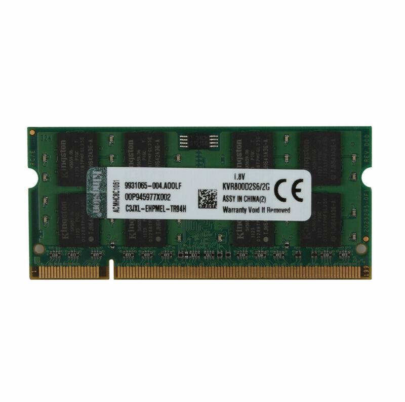 Kingston 4X2GB PC2 6400S 2RX8 DDR2 800MHz Laptop Memory RAM SO-DIMM Notebook lot