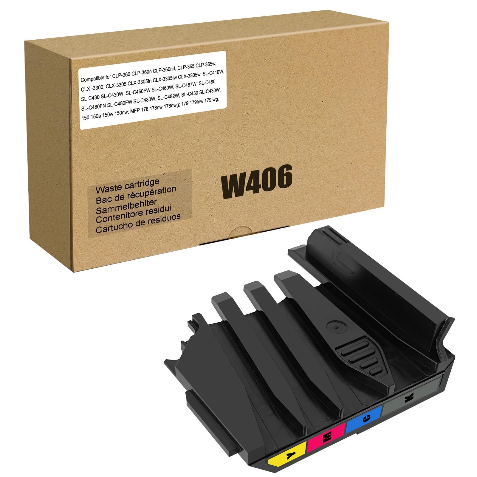 TOPRINT CLT-W406/SEE W406 SU426A 5KZ38A Compatible Waste Toner Cartridge for ...