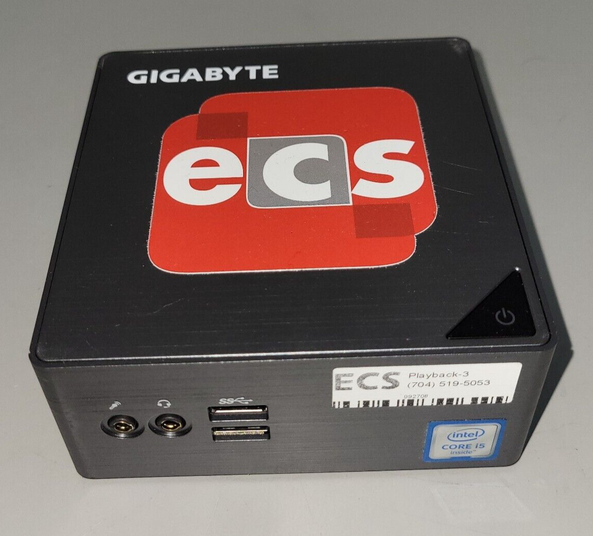Gigabyte Brix Ultra Compact PC GB-BSi5H-6200-B2 4HB Ram 1 TB HDD  (B523)
