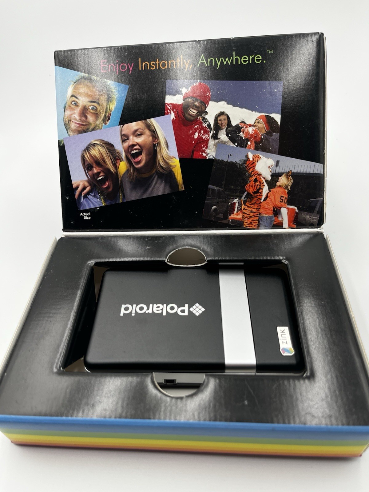 Polaroid PoGo Instant Mobile Photo Printer ZINK 2x3 Open Box