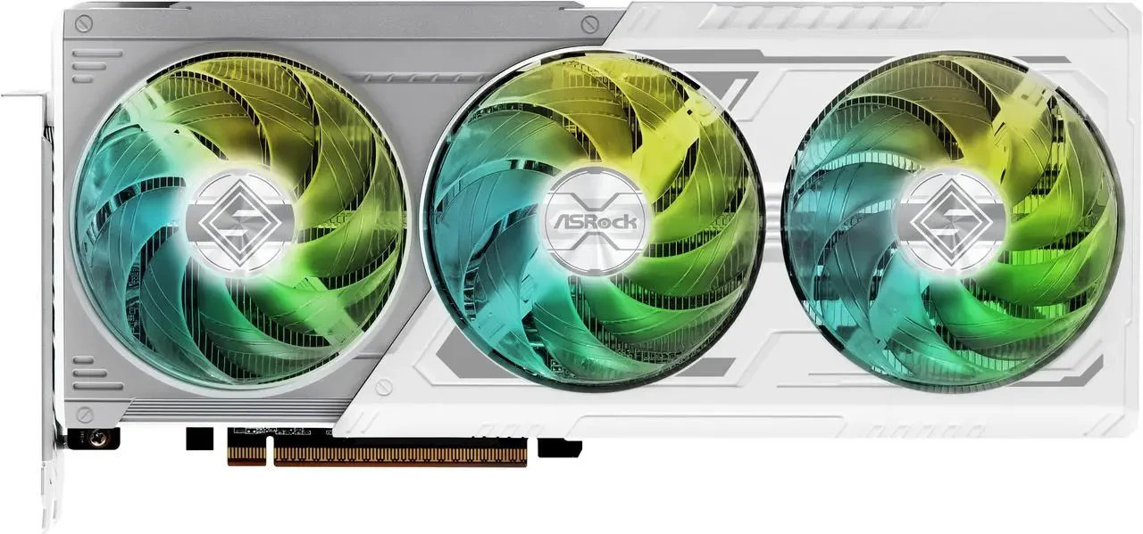 ASRock Radeon RX 9070 Steel Legend 16GB GDDR6 PCI Express 5.0 Graphics Card