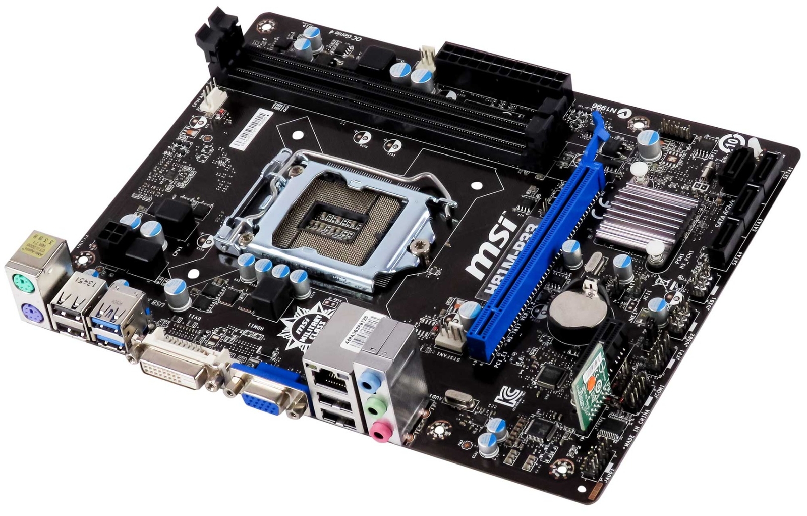MSI H81M-P33 LGA1150 INTEL H81 2x DDR3 PCIe microATX